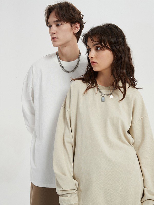 Unisex Vintage Wash Crew Neck Sweatshirt-1