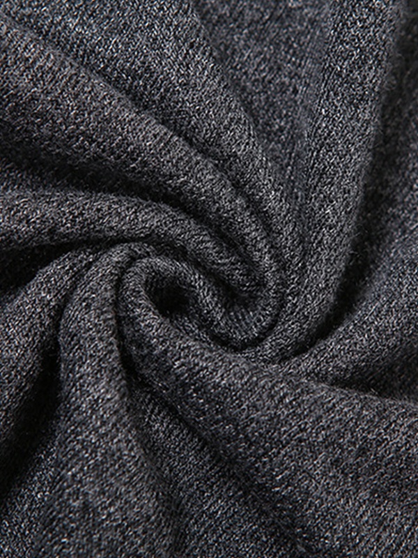 Solid Color Slim Halter Sweater-6