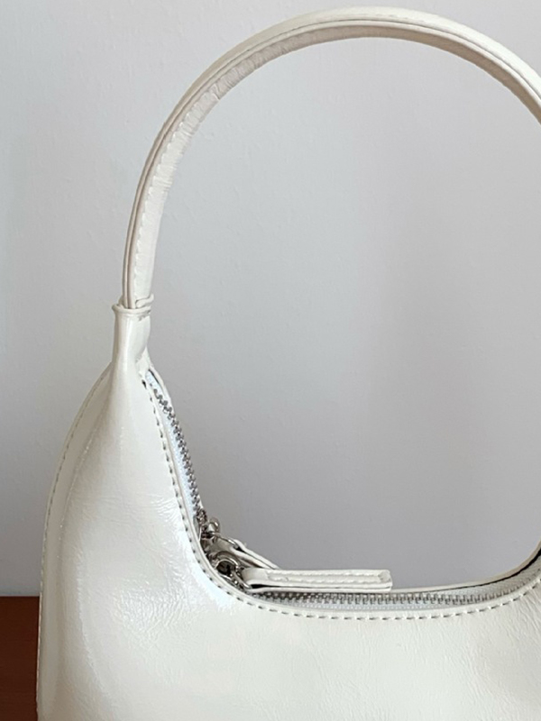 French Versatile Solid Color Shoulder Bag-1